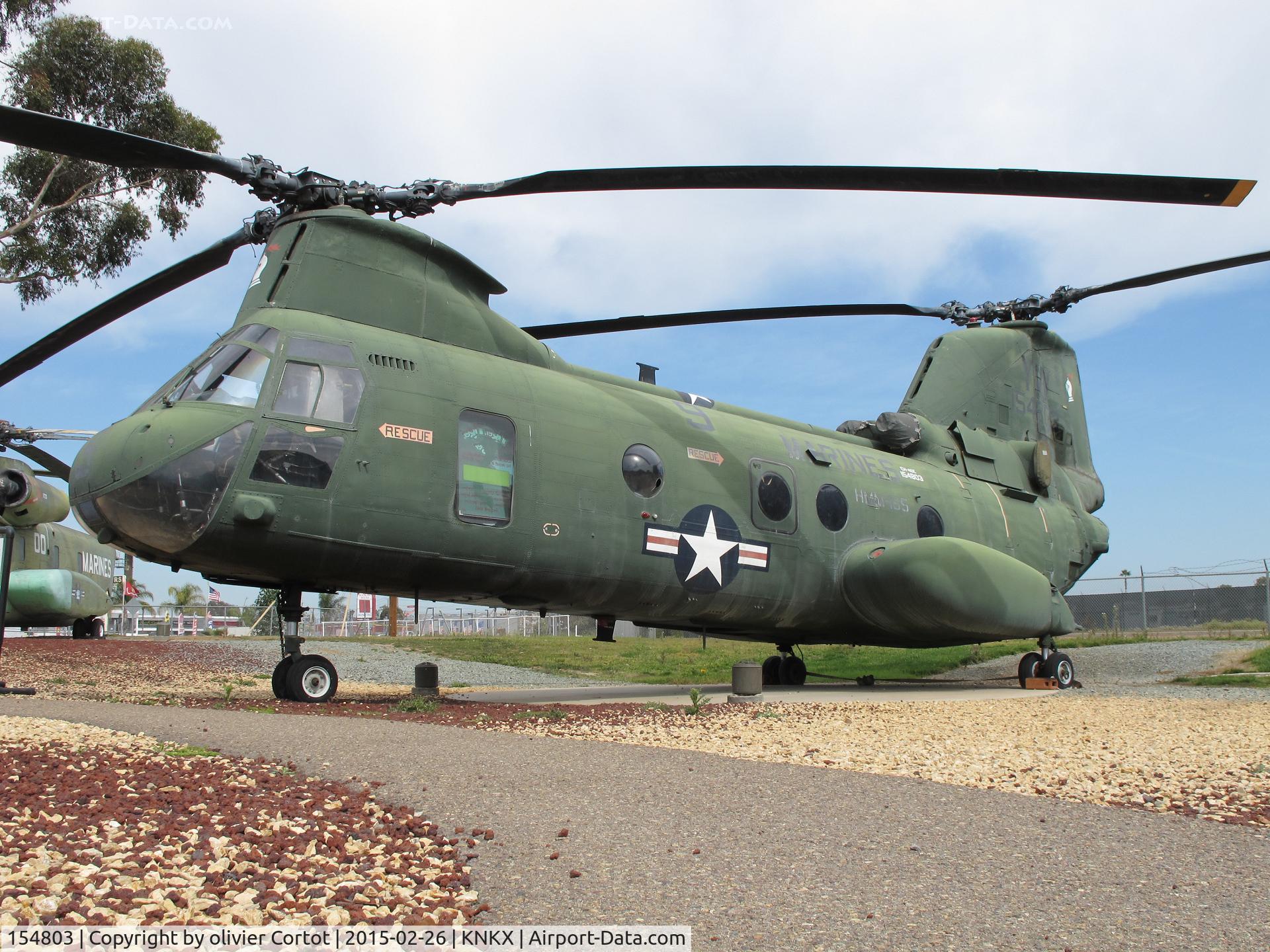 154803, Boeing Vertol CH-46D Sea Knight C/N 2410, the workhorse of the marine corps