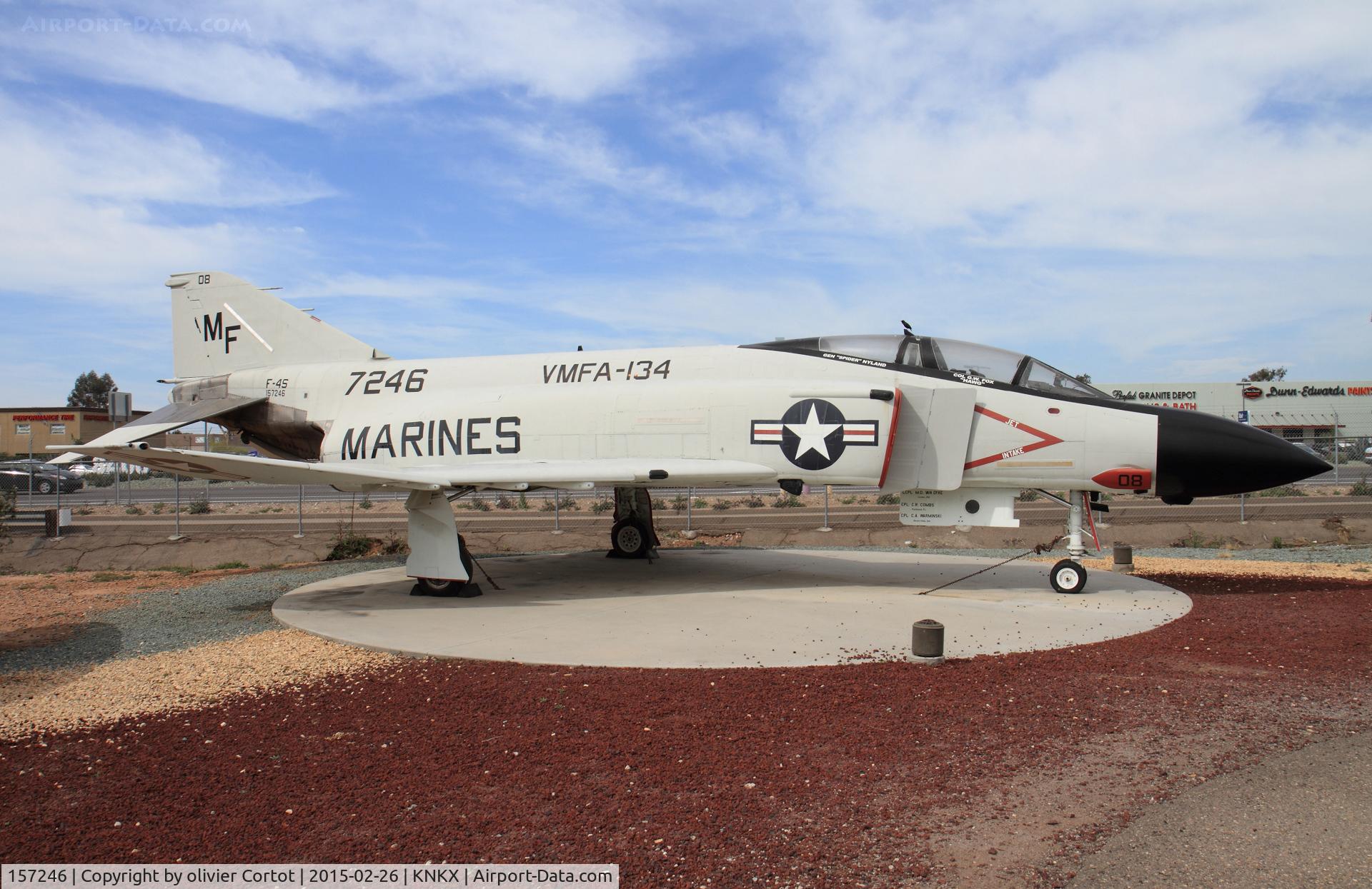 157246, McDonnell F-4J Phantom II C/N 3615, new place in the museum