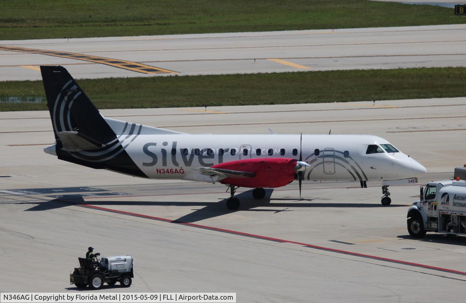 N346AG, 1998 Saab 340B C/N 340B-446, Silver Airways