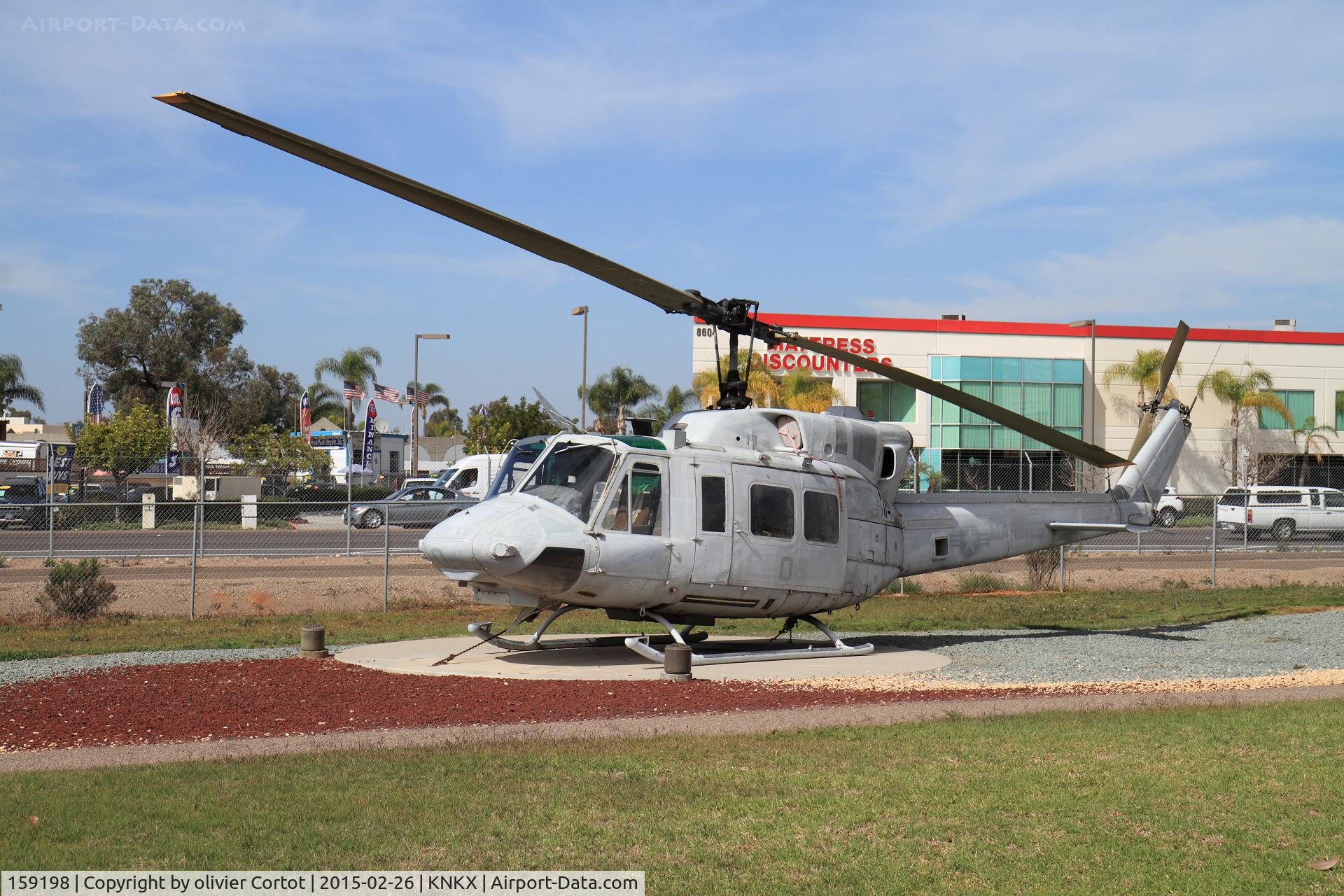 159198, Bell UH-1N Iroquois C/N 31674, miramar museum