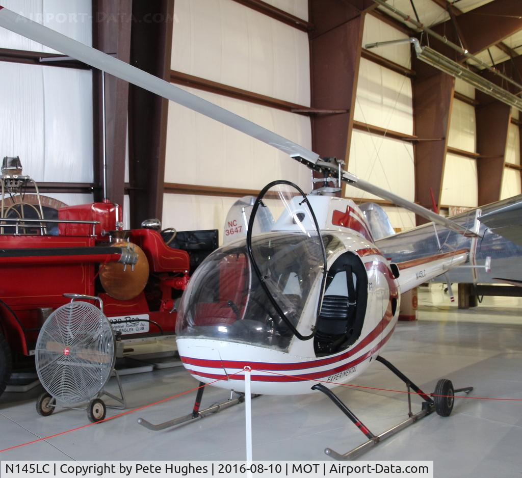 N145LC, Rotorway Exec C/N 1320, N145LC Rotorway Exec C/N 1320 at Dakota Territory Air Museum, Minot North Dakota