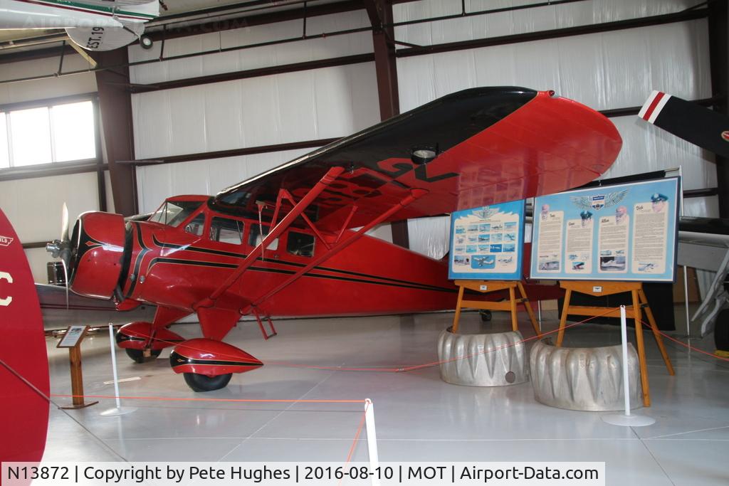 N13872, 1934 Stinson SR-5A Reliant C/N 9251A, NC13872 Stinson SR-5A Reliant c/n 9251A at Dakota Territory Air Museum, Minot North Dakota