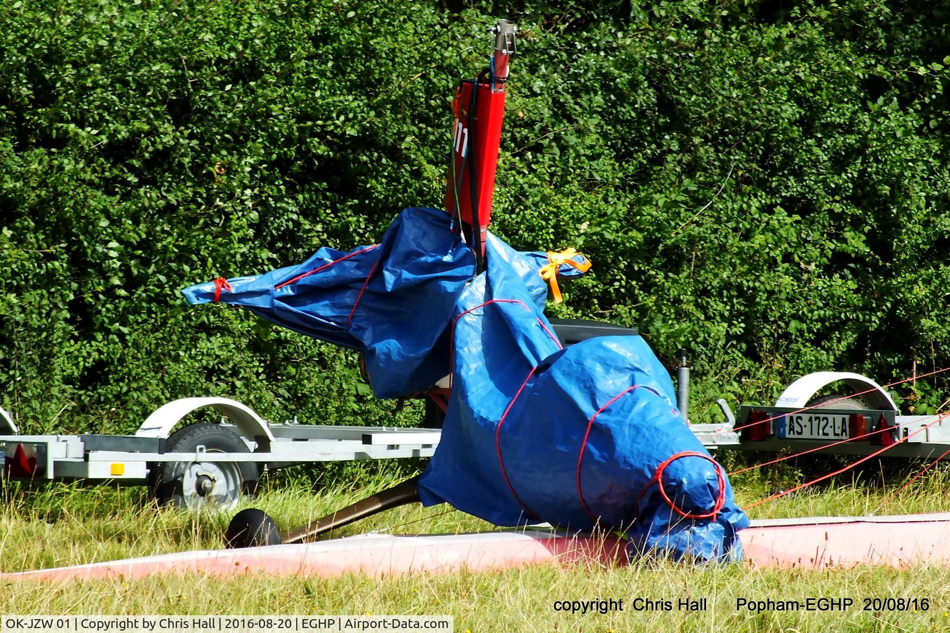OK-JZW 01, Junkers Profly FITI2 C/N A03180-3174, at the World Microlight Championships, Popham