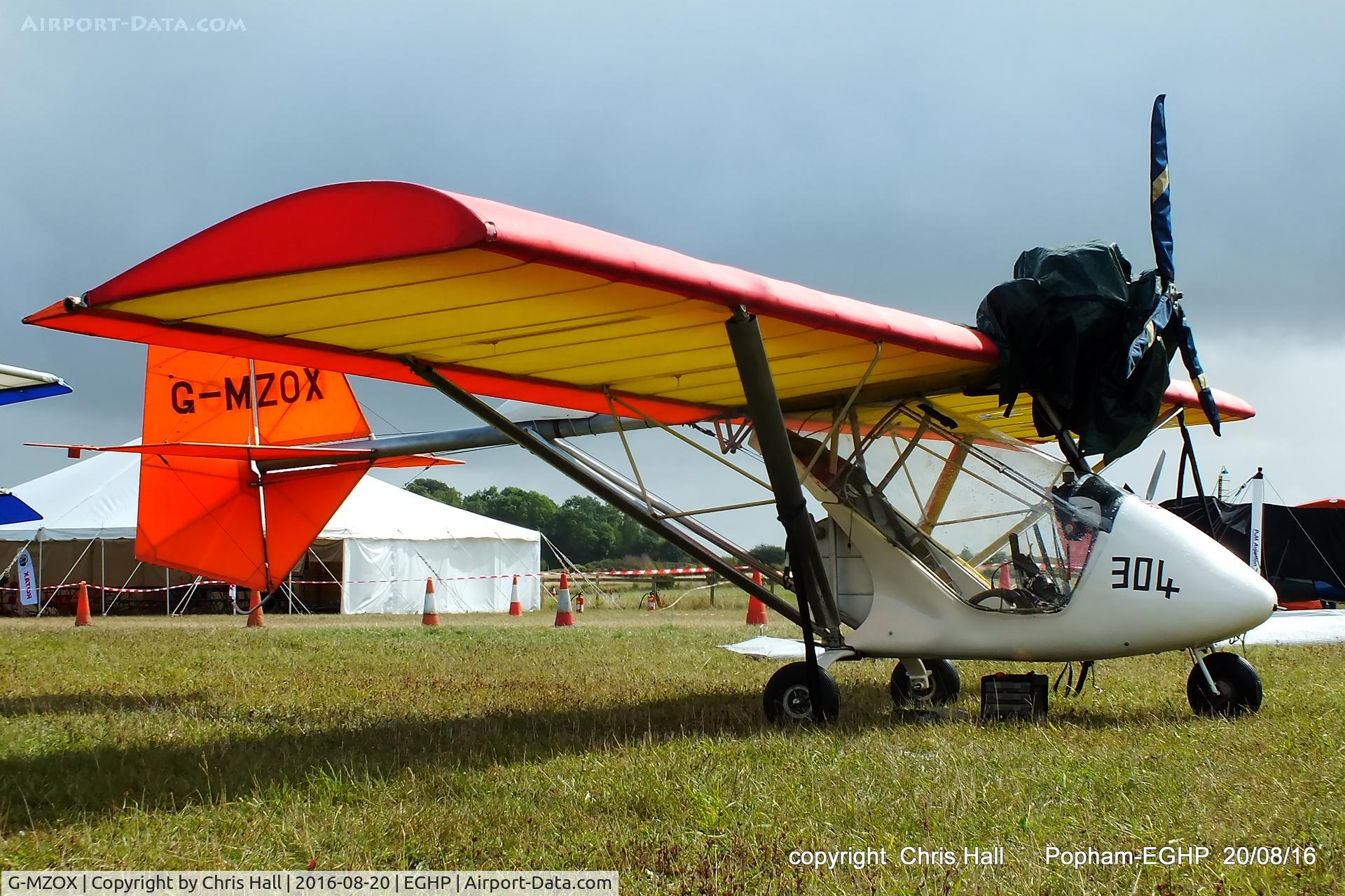 G-MZOX, 2004 Letov LK-2M Sluka C/N PFA 263-13415, at the World Microlight Championships, Popham