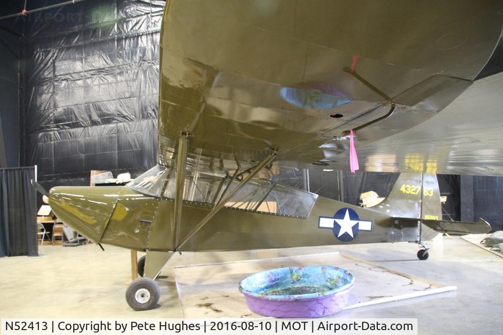 N52413, Interstate S-1B1 Cadet C/N 206, N52413 Interstate S-1B1 c/n 206
at Dakota Territory Air Museum, Minot North Dakota