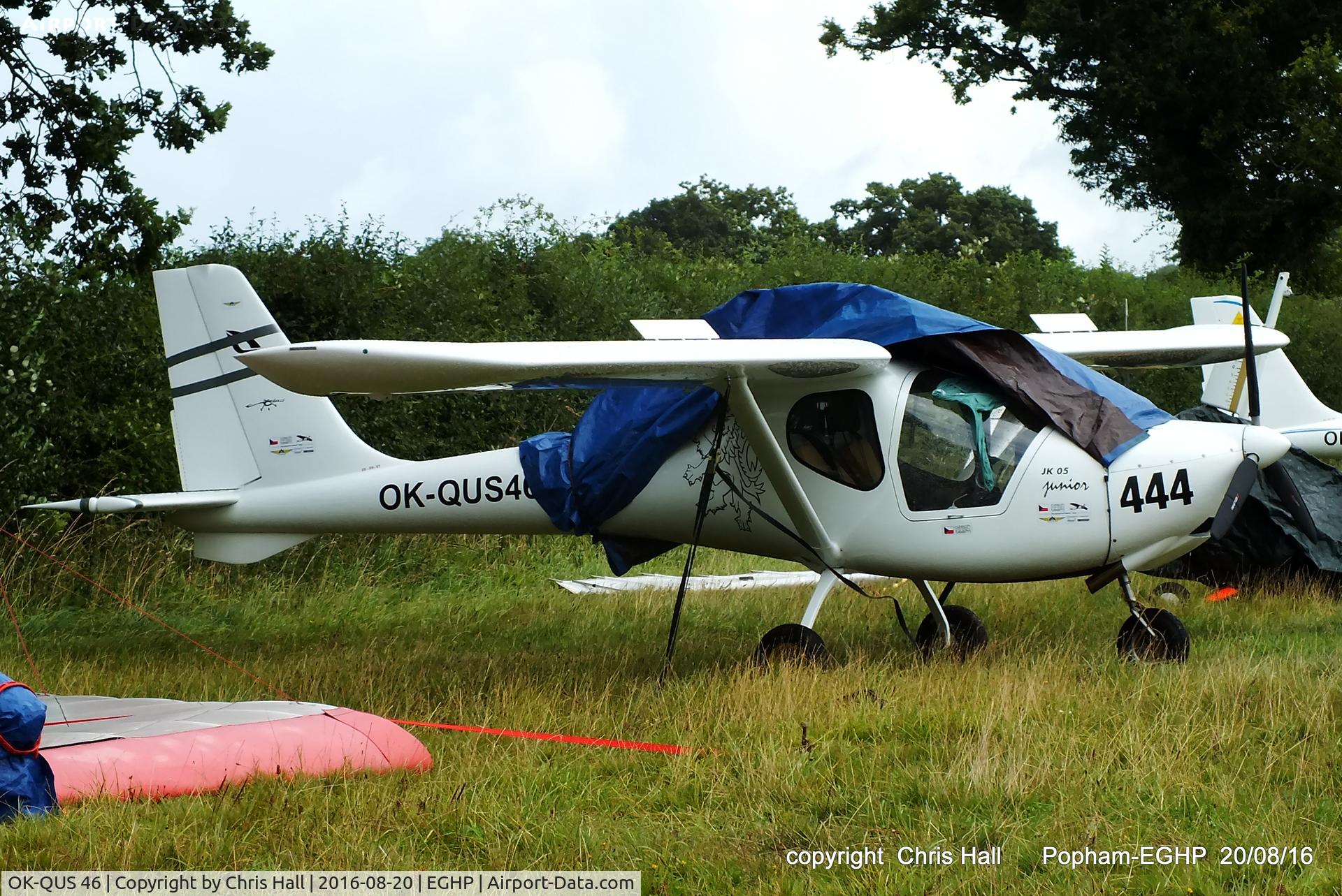 OK-QUS 46, Ekolot JK-05L Junior C/N 05-09-01, at the World Microlight Championships, Popham