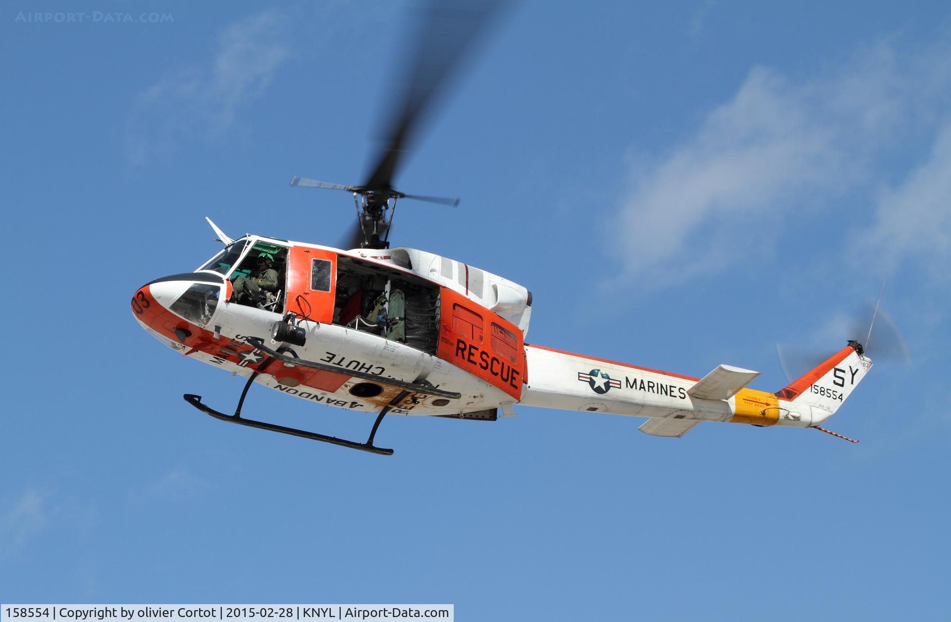 158554, Bell HH-1N Iroquois C/N 31639, Yuma 2015 airshow