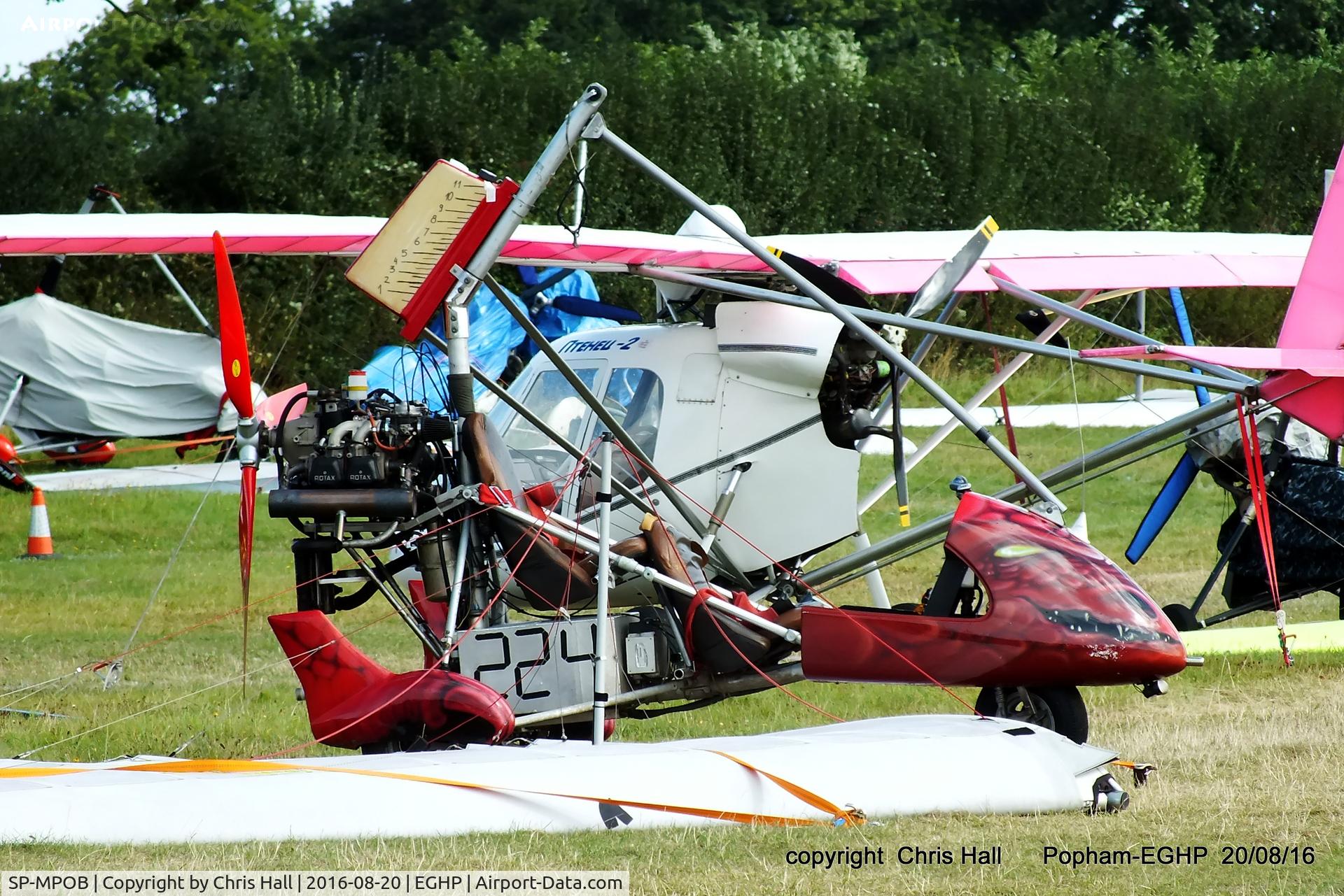 SP-MPOB, Air Creation iXess ML-912 C/N A007166-0205, at the World Microlight Championships, Popham