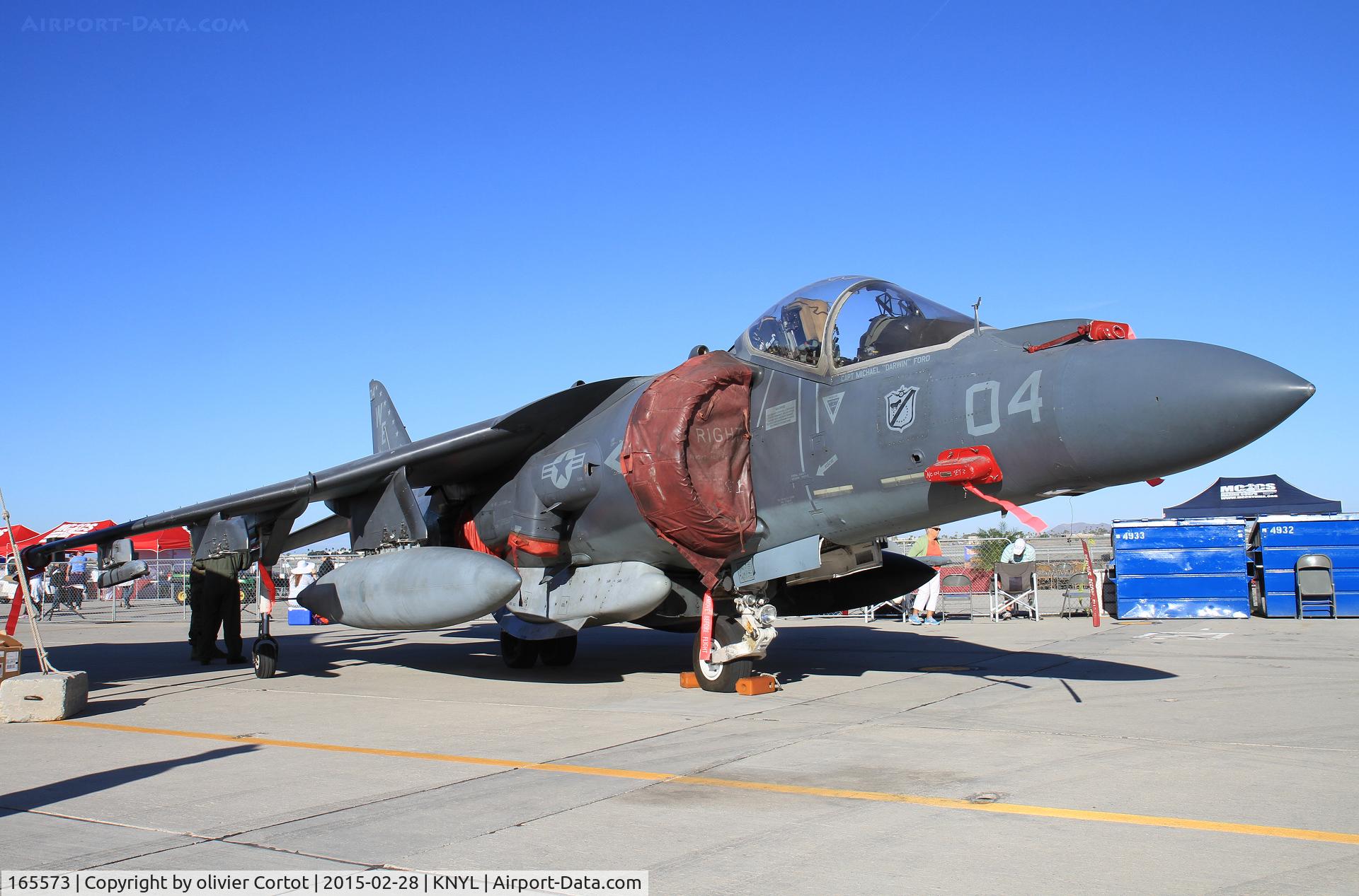 165573, McDonnell Douglas AV-8B+(R) Harrier II C/N 310, static display