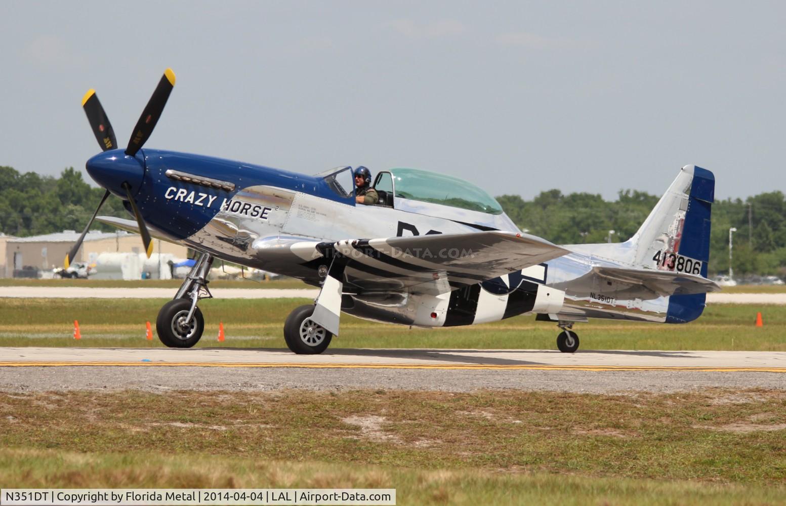 N351DT, 1944 North American P-51D Mustang C/N 122-41042, Crazy Horse 2