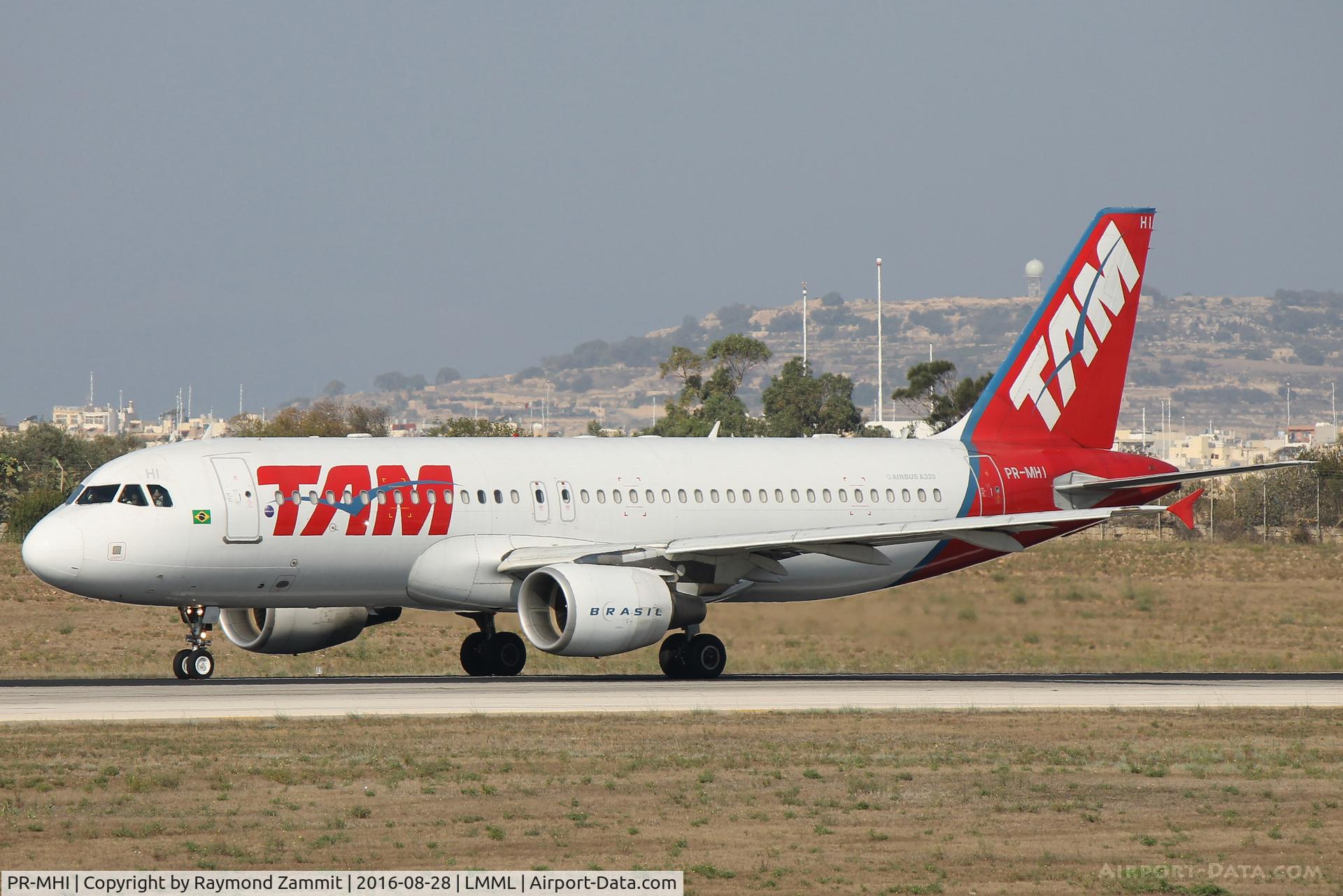 PR-MHI, 2007 Airbus A320-214 C/N 3035, A320 PR-MHI TAM Brazil