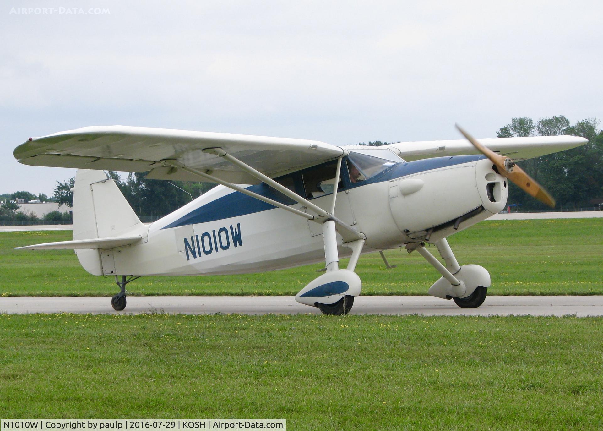 N1010W, 1946 Fairchild 24R-9 C/N R46-253, At AirVenture 2016.
