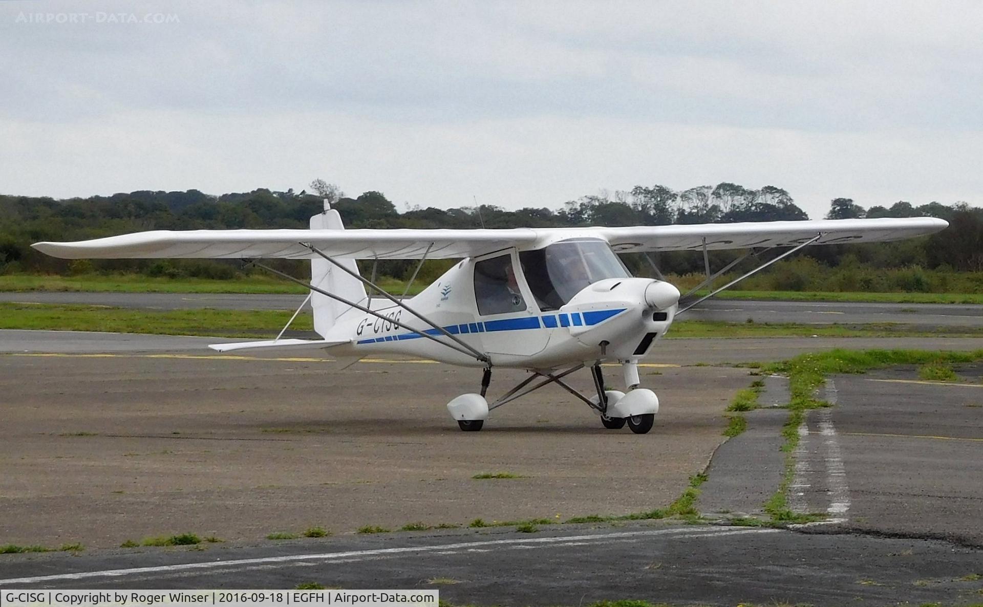 G-CISG, 2015 Comco Ikarus C42 FB80 C/N 1506-7397, Visiting C42.