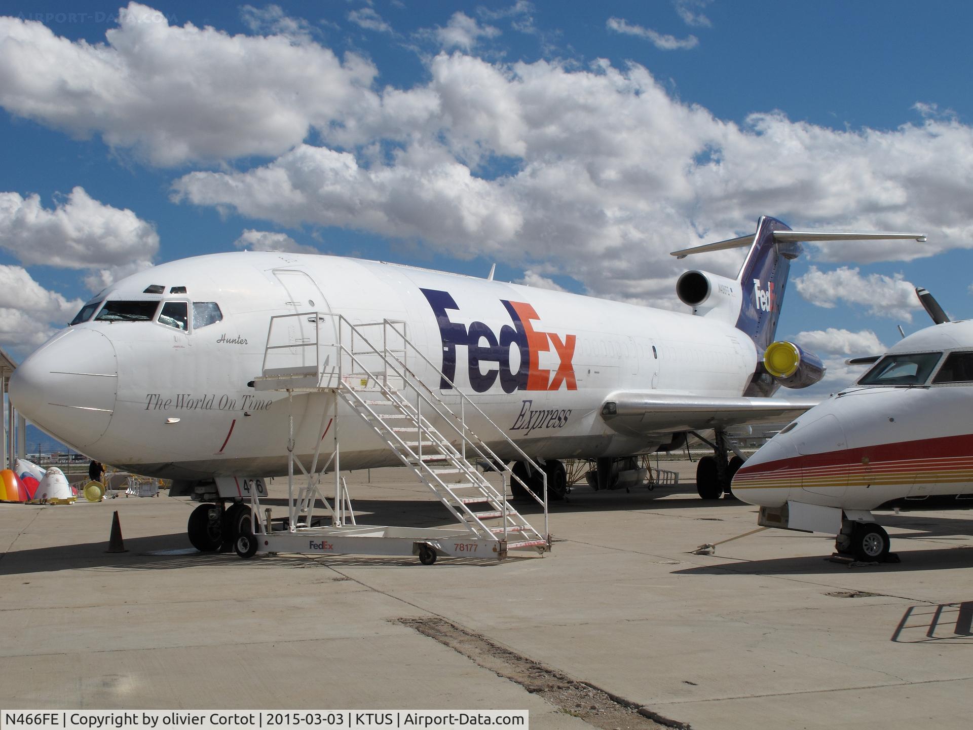 N466FE, 1976 Boeing 727-225 C/N 21292, Tucson technical college