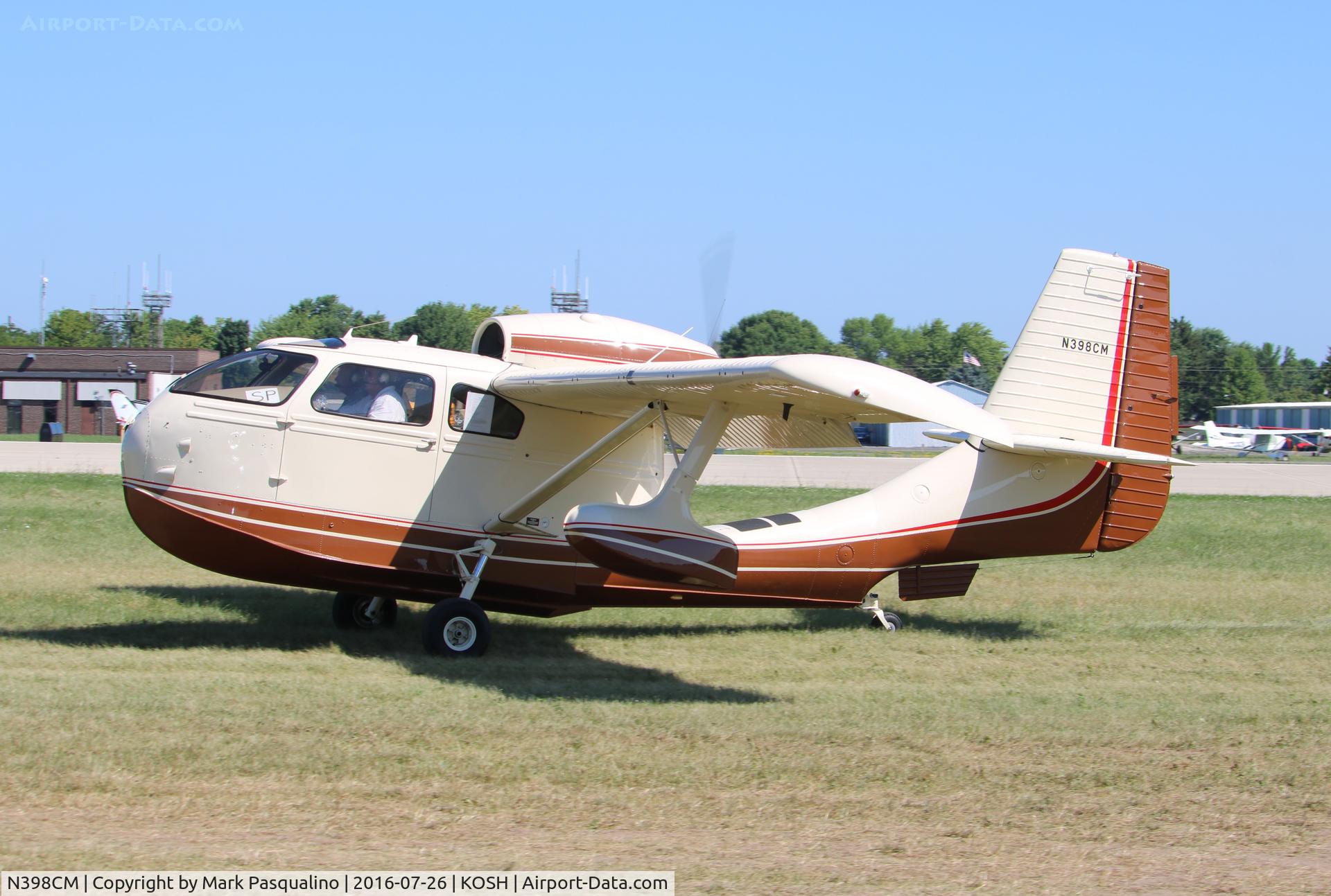 N398CM, 1947 Republic RC-3 Seabee C/N 387, Republic RC-3