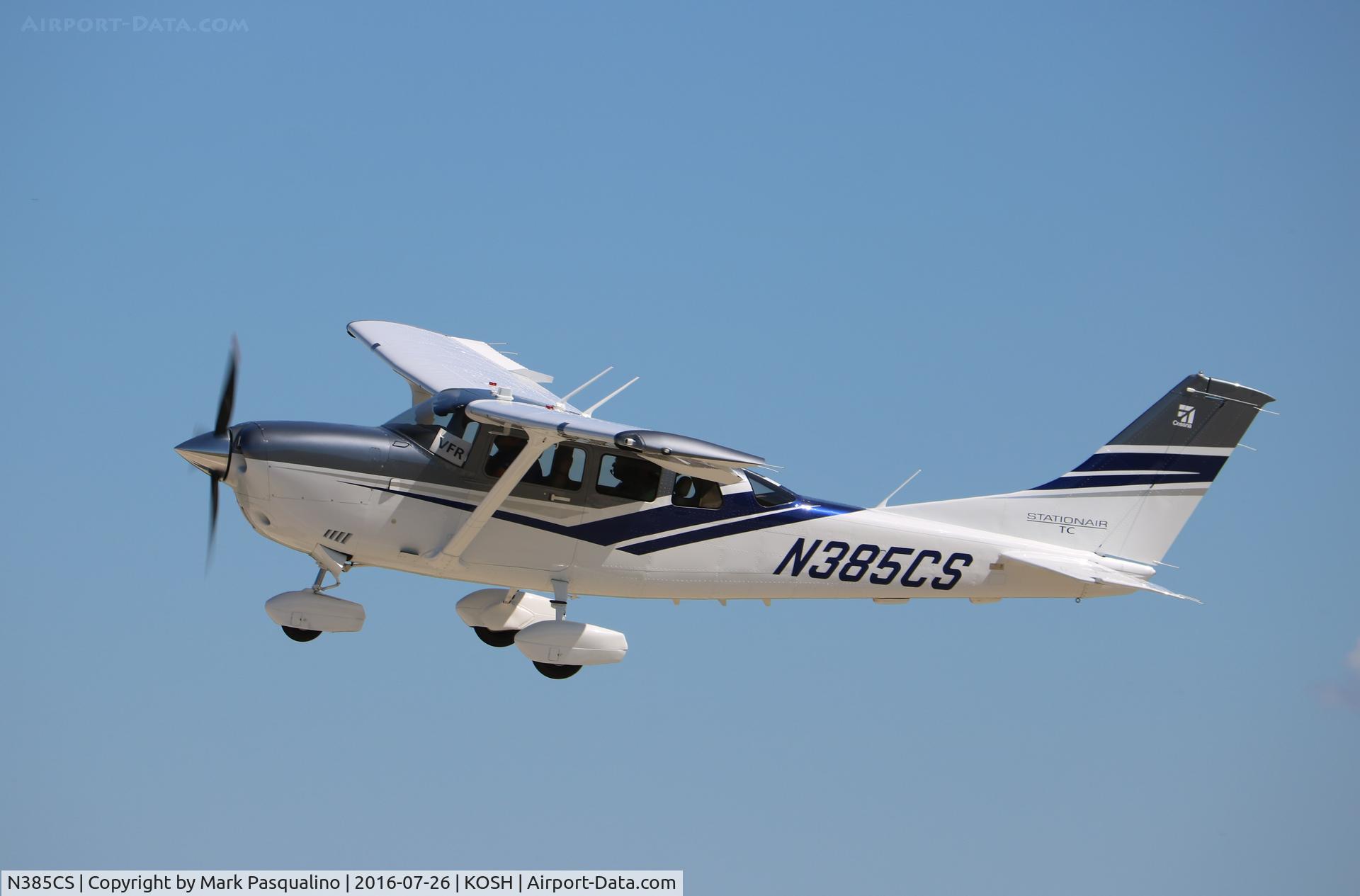 N385CS, 2016 Cessna T206H Turbo Stationair C/N T20609231, Cessna T206H