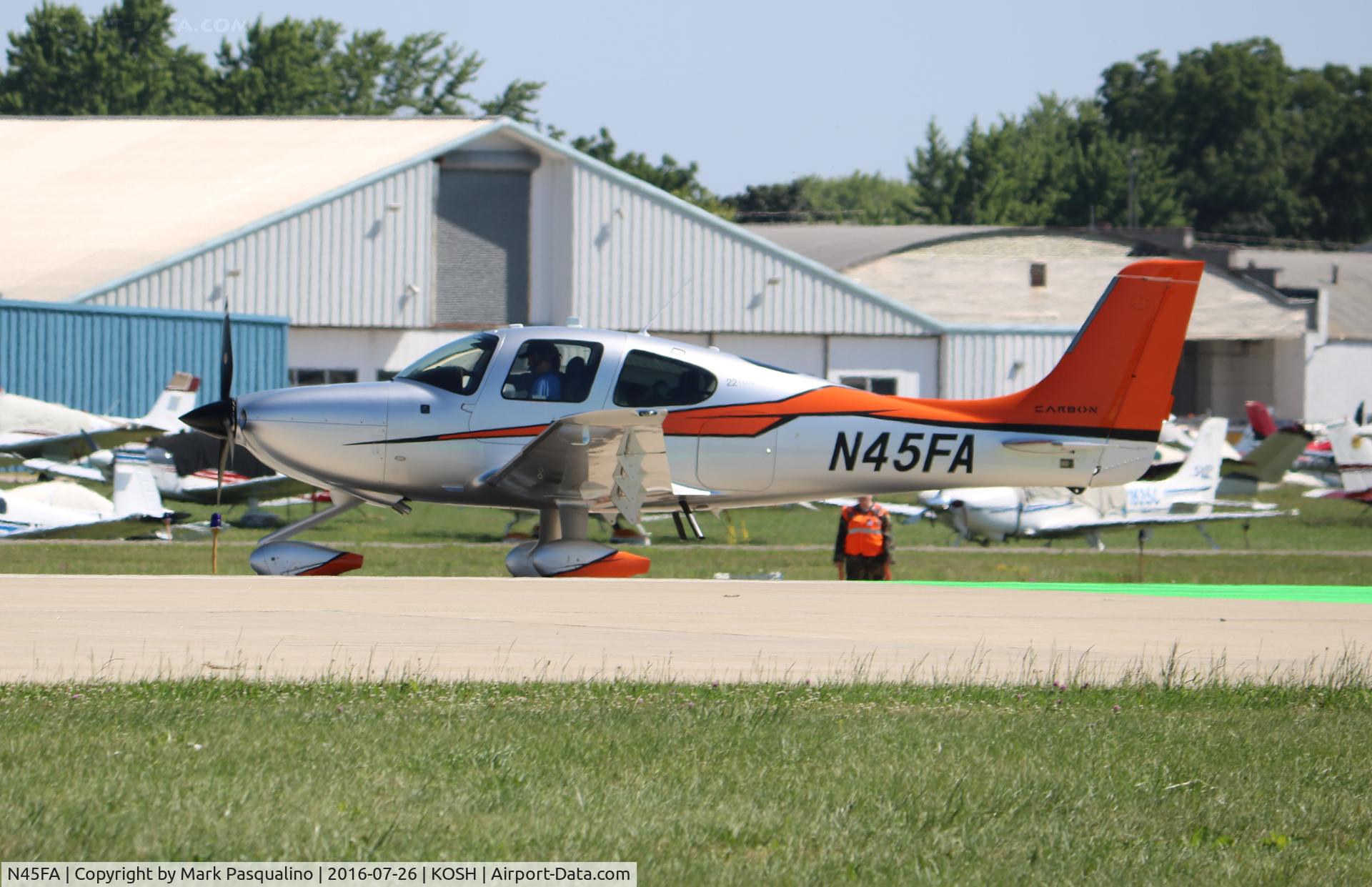 N45FA, 2015 Cirrus SR22 C/N 4184, Cirrus SR22