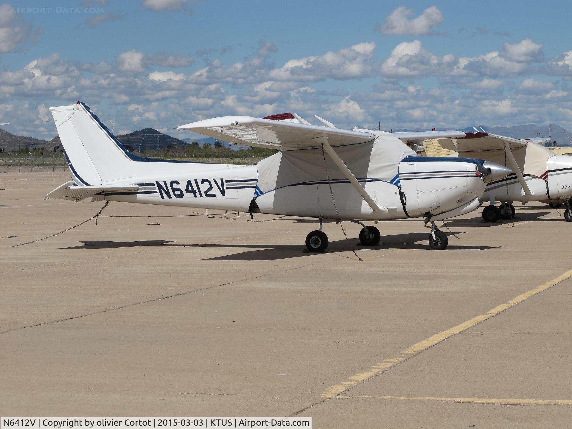 N6412V, 1980 Cessna 172RG Cutlass RG C/N 172RG0674, Tucson airport