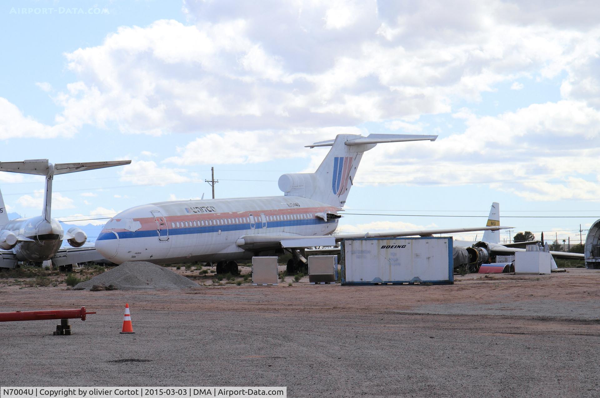 N7004U, 1963 Boeing 727-22 C/N 18296, Pima museum