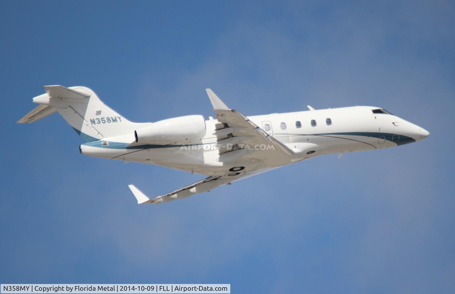 N358MY, 2012 Bombardier Challenger 300 (BD-100-1A10) C/N 20369, Challenger 300