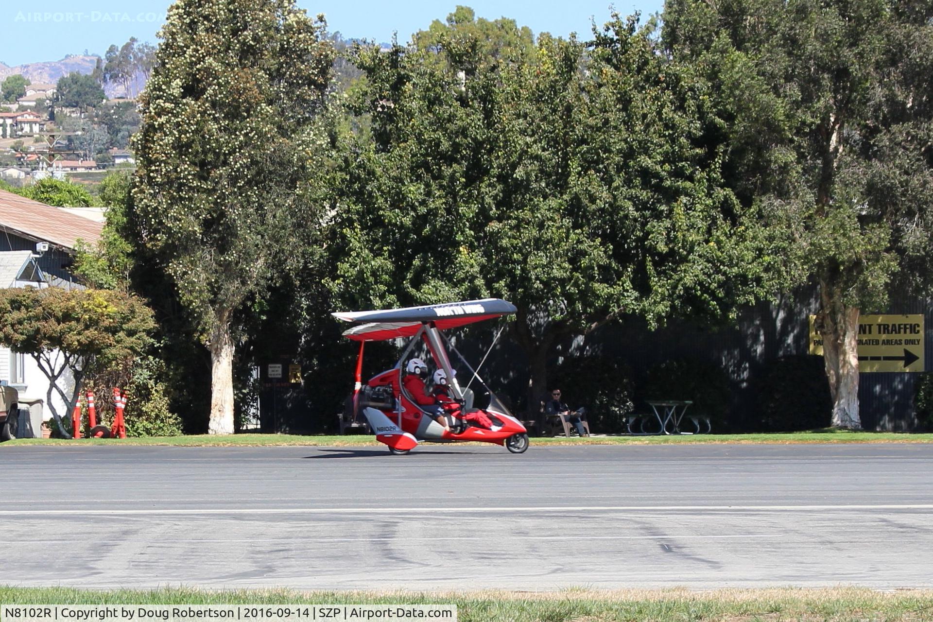 N8102R, 2005 Air Creation Tanarg C/N T05052, 2005 Air Creation USA TANARG, Rotax 912 pusher, Weight-shift control Experimental class ultralight, ignore wing markings, taxi back