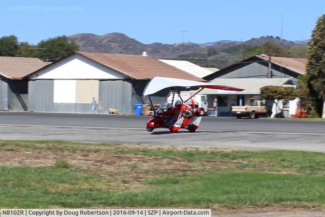 N8102R, 2005 Air Creation Tanarg C/N T05052, 2005 Air Creation USA TANARG, Rotax 912 pusher, Weight-shift control ultralight Experimental class, ignore wing markings, landing roll Rwy 22