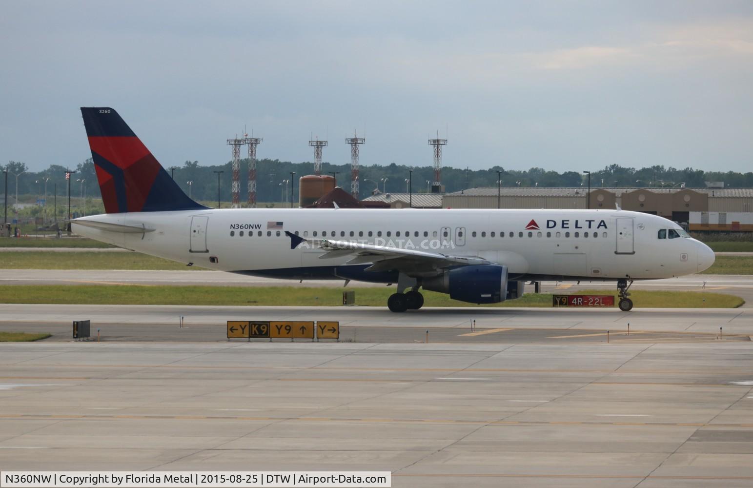 N360NW, 1998 Airbus A320-212 C/N 0903, Delta