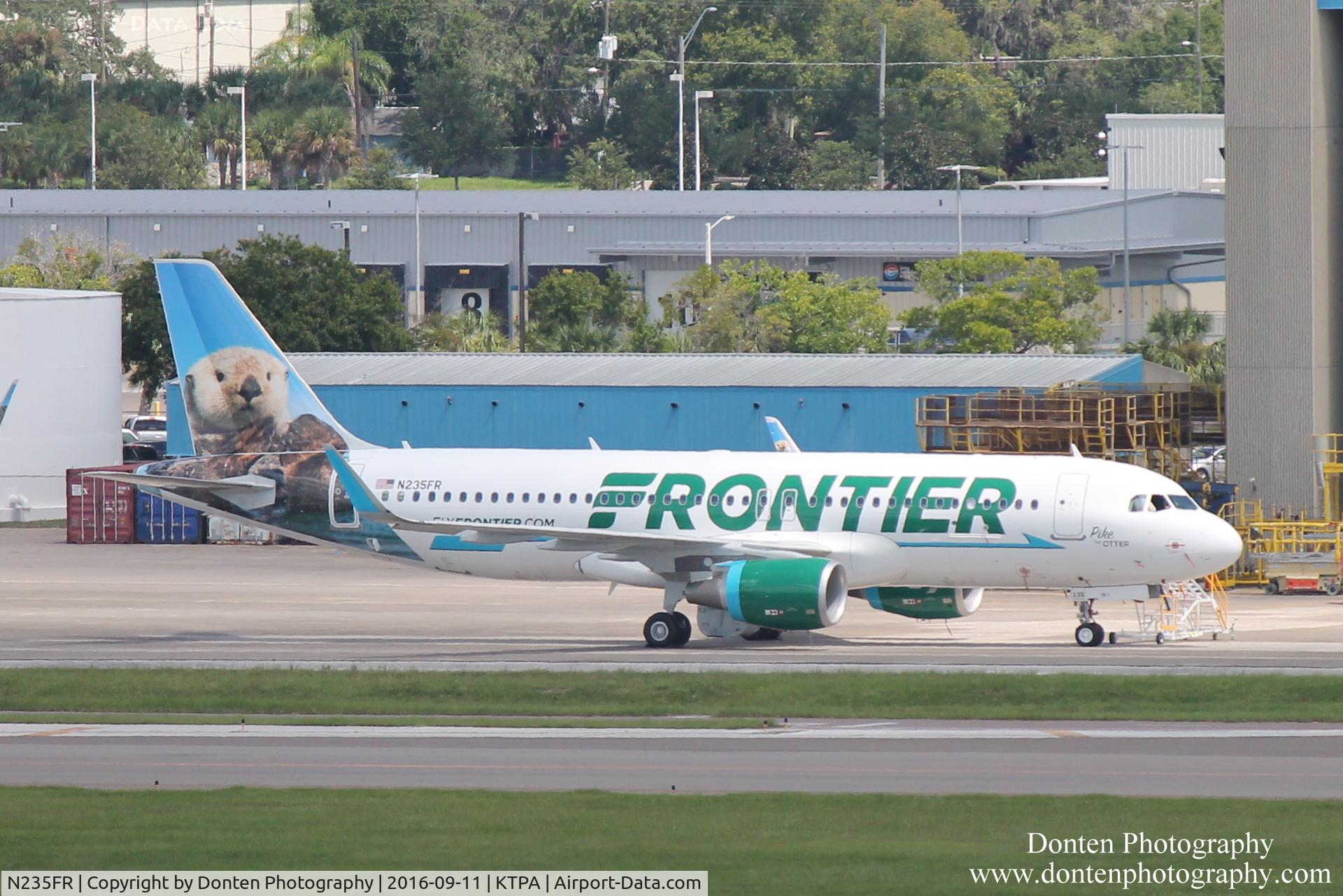 N235FR, 2016 Airbus A320-214 C/N 7272, Frontier Airbus A320 (N235FR) 