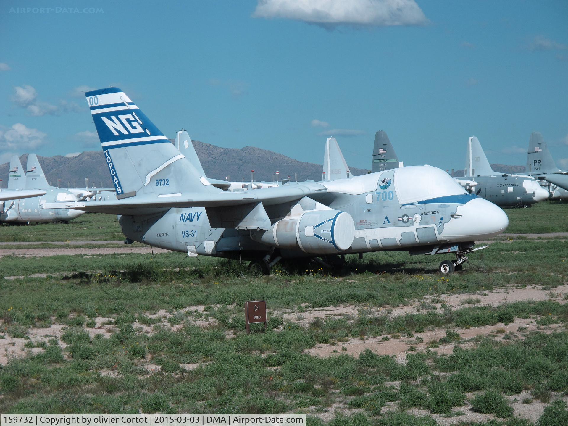 159732, Lockheed S-3B Viking C/N 394A-1061, visiting the AMARG...