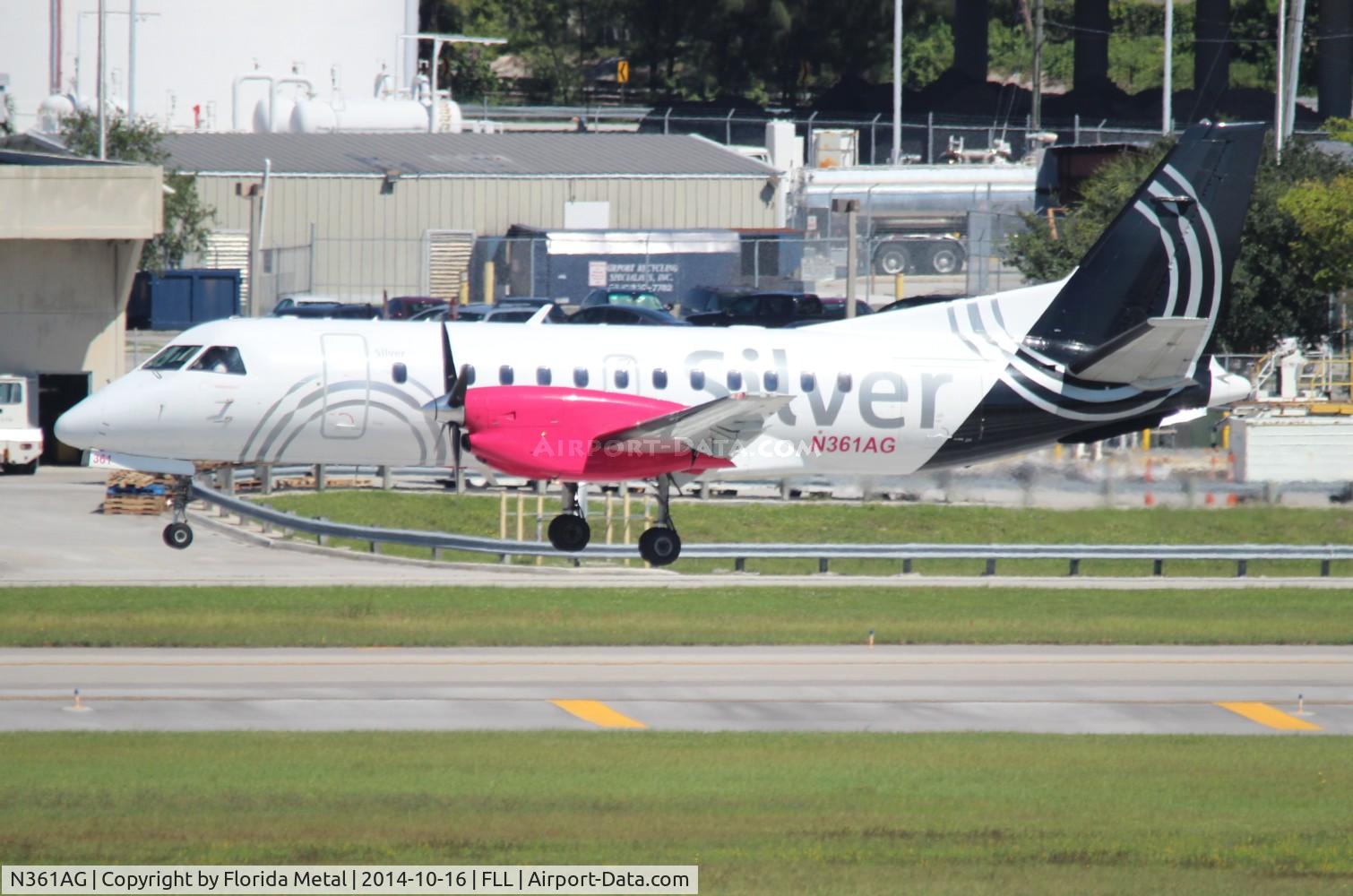 N361AG, 1998 Saab 340B C/N 340B-451, Silver Airways