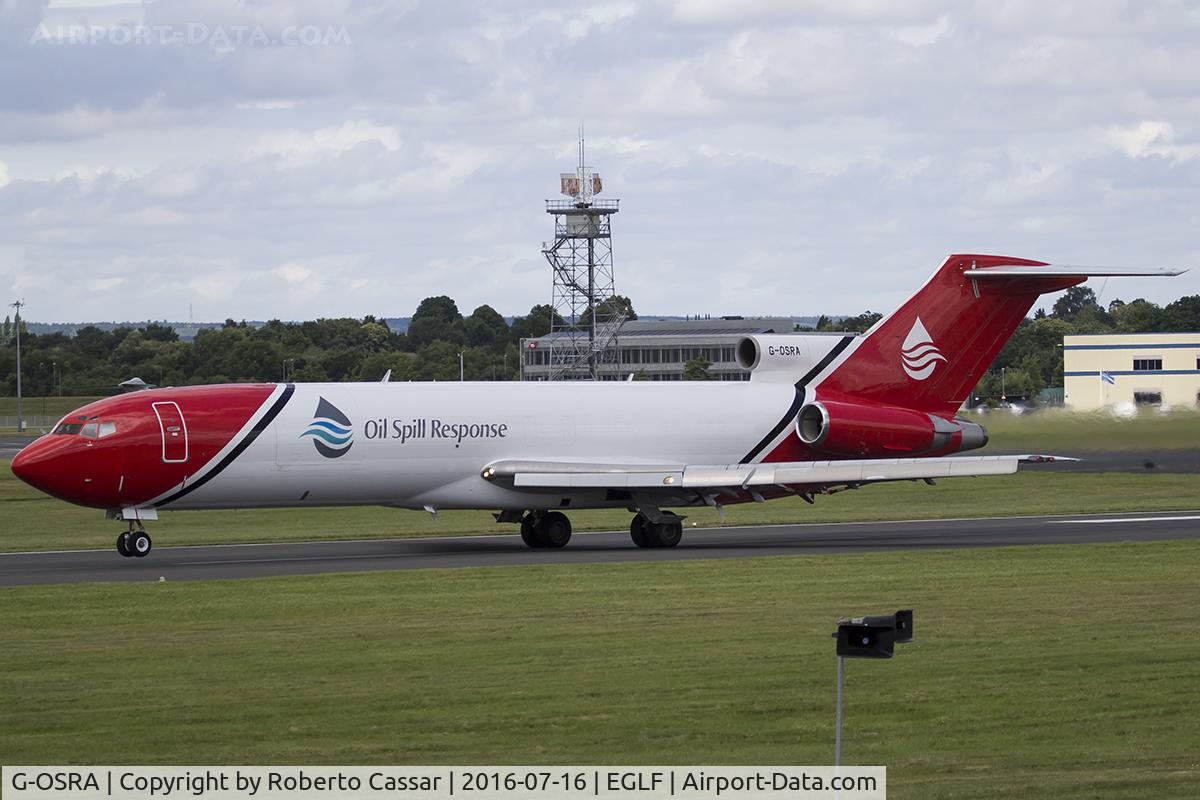 G-OSRA, 1984 Boeing 727-2S2F C/N 22938, FIA 2016