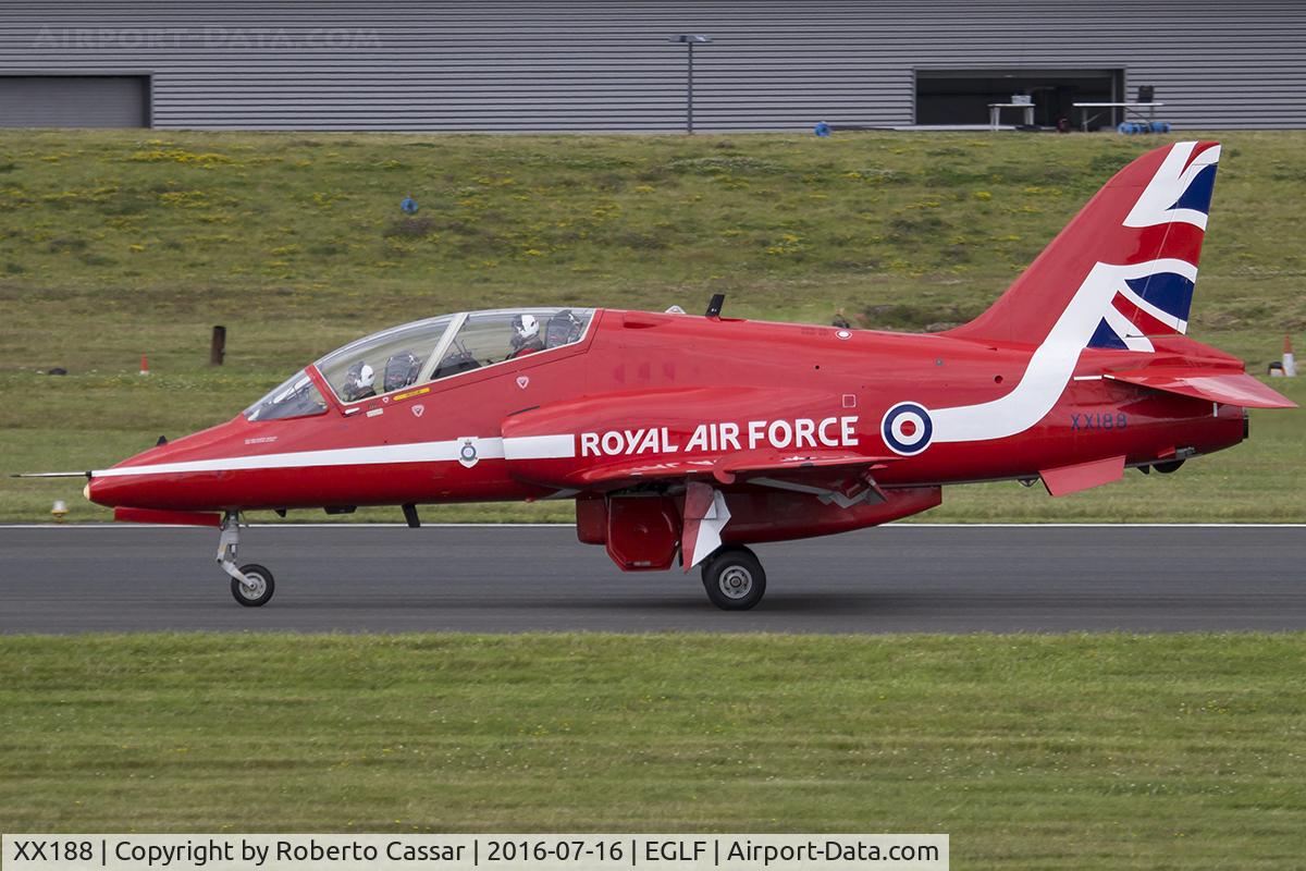 XX188, 1977 Hawker Siddeley Hawk T.1A C/N 035/312035, FIA 2016