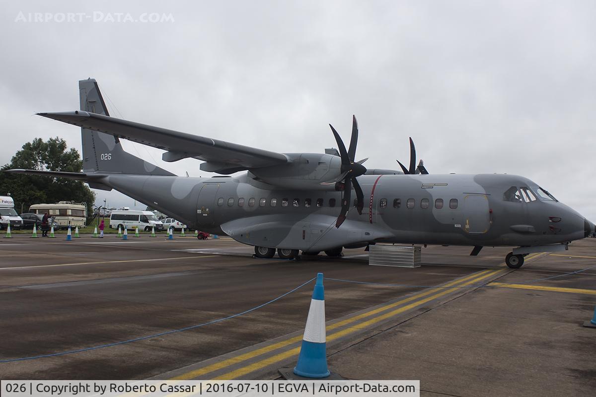 026, 2013 CASA C-295M C/N S-104, RIAT 16