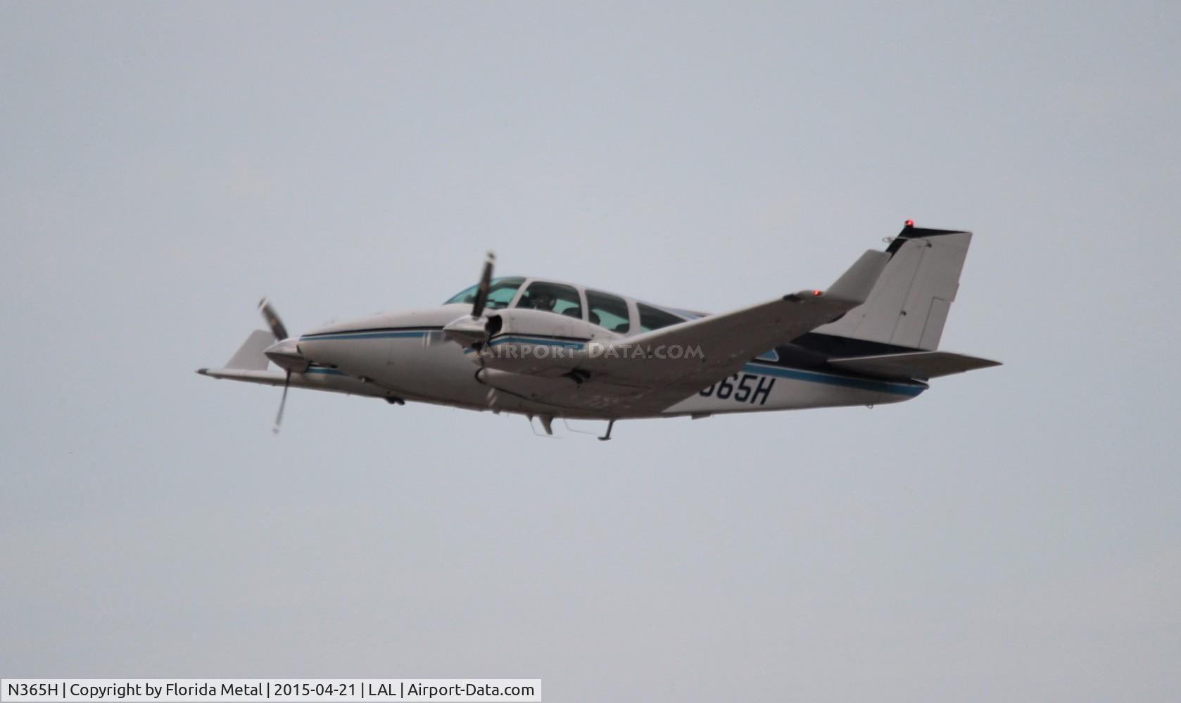 N365H, 1965 Beech 95-B55 (T42A) Baron C/N TC-843, Beech 55