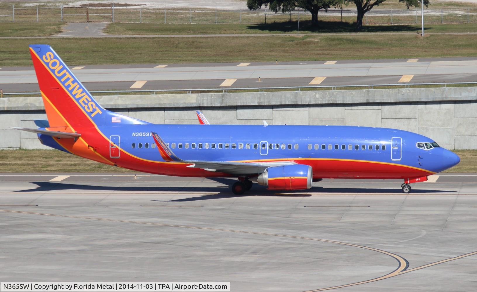 N365SW, 1993 Boeing 737-3H4 C/N 26576, Southwest