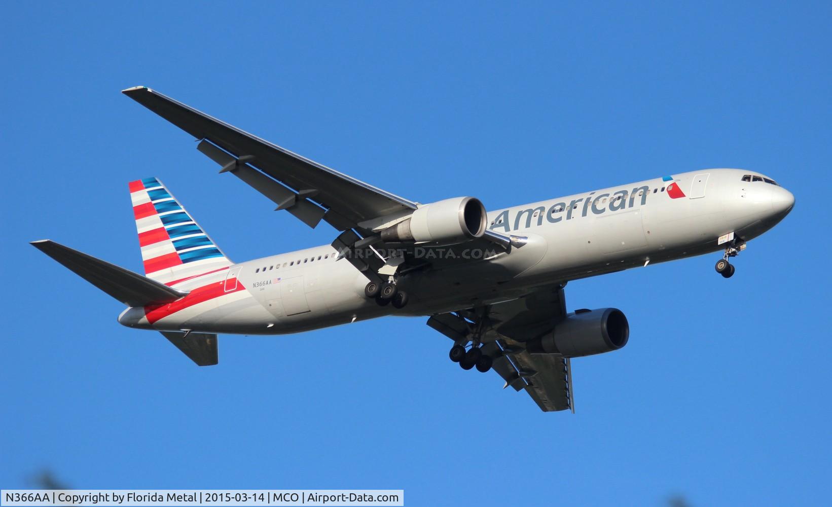 N366AA, 1991 Boeing 767-323/ER C/N 25193, American