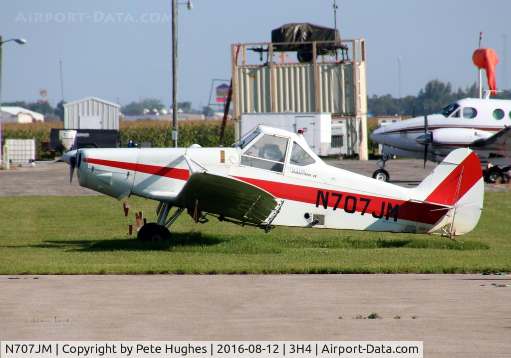 N707JM, 1975 Piper PA-25-260 C/N 25-7556225, N707JM Pa25 Pawnee c/n 25-7556225 at Hillsboro, North Dakota