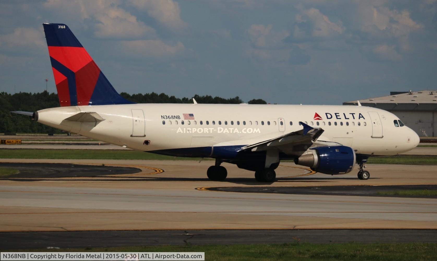 N368NB, 2003 Airbus A319-114 C/N 2039, Delta