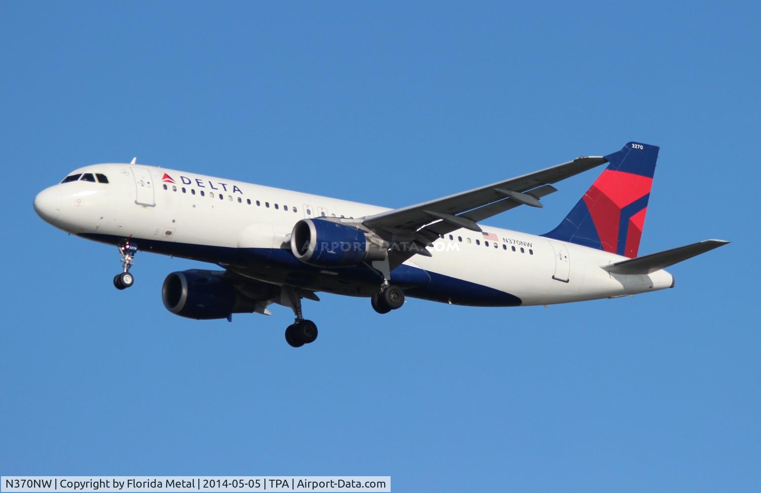 N370NW, 1999 Airbus A320-212 C/N 1037, Delta A320