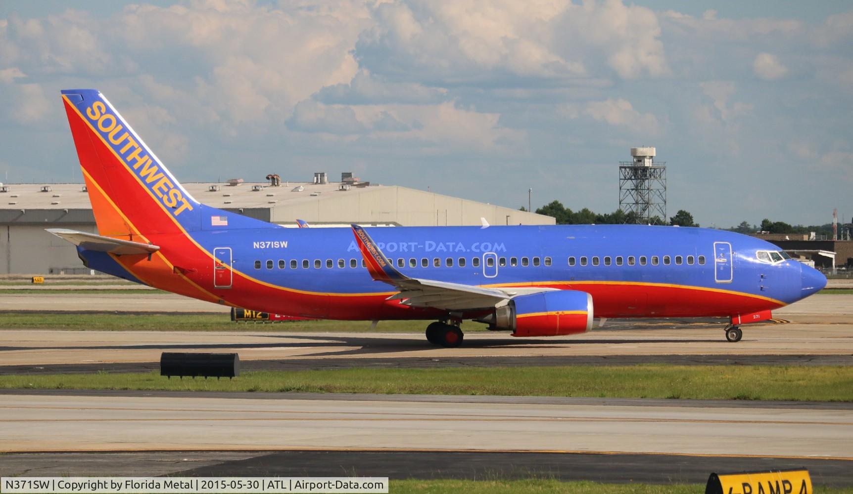 N371SW, 1993 Boeing 737-3H4 C/N 26598, Southwest
