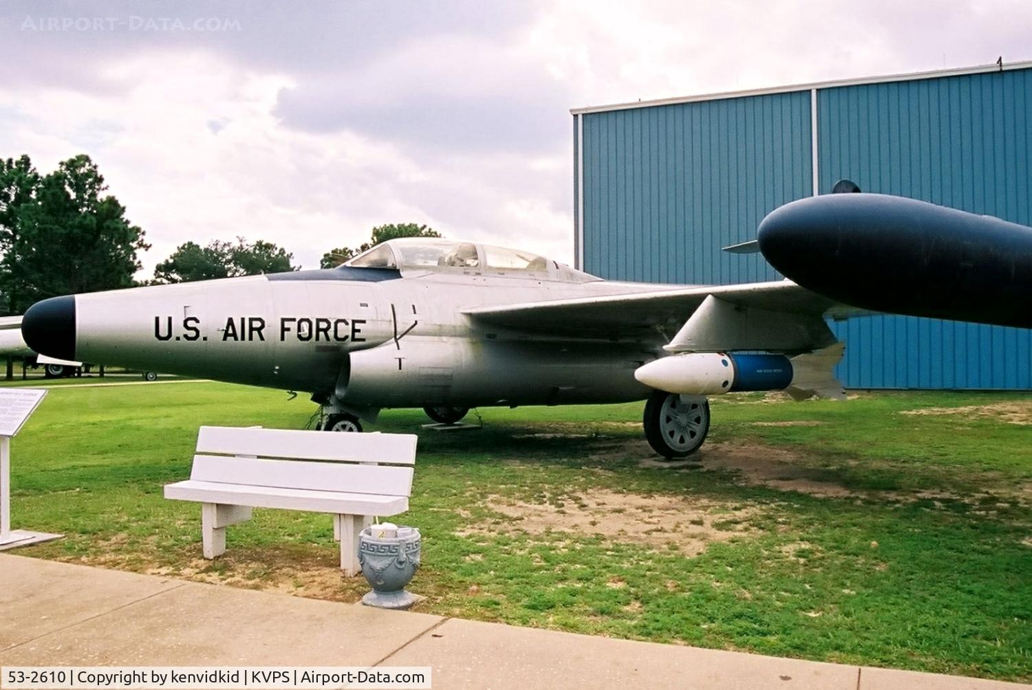53-2610, 1954 Northrop F-89J Scorpion C/N Not found 53-2610, At the Eglin Memorial Air Park.