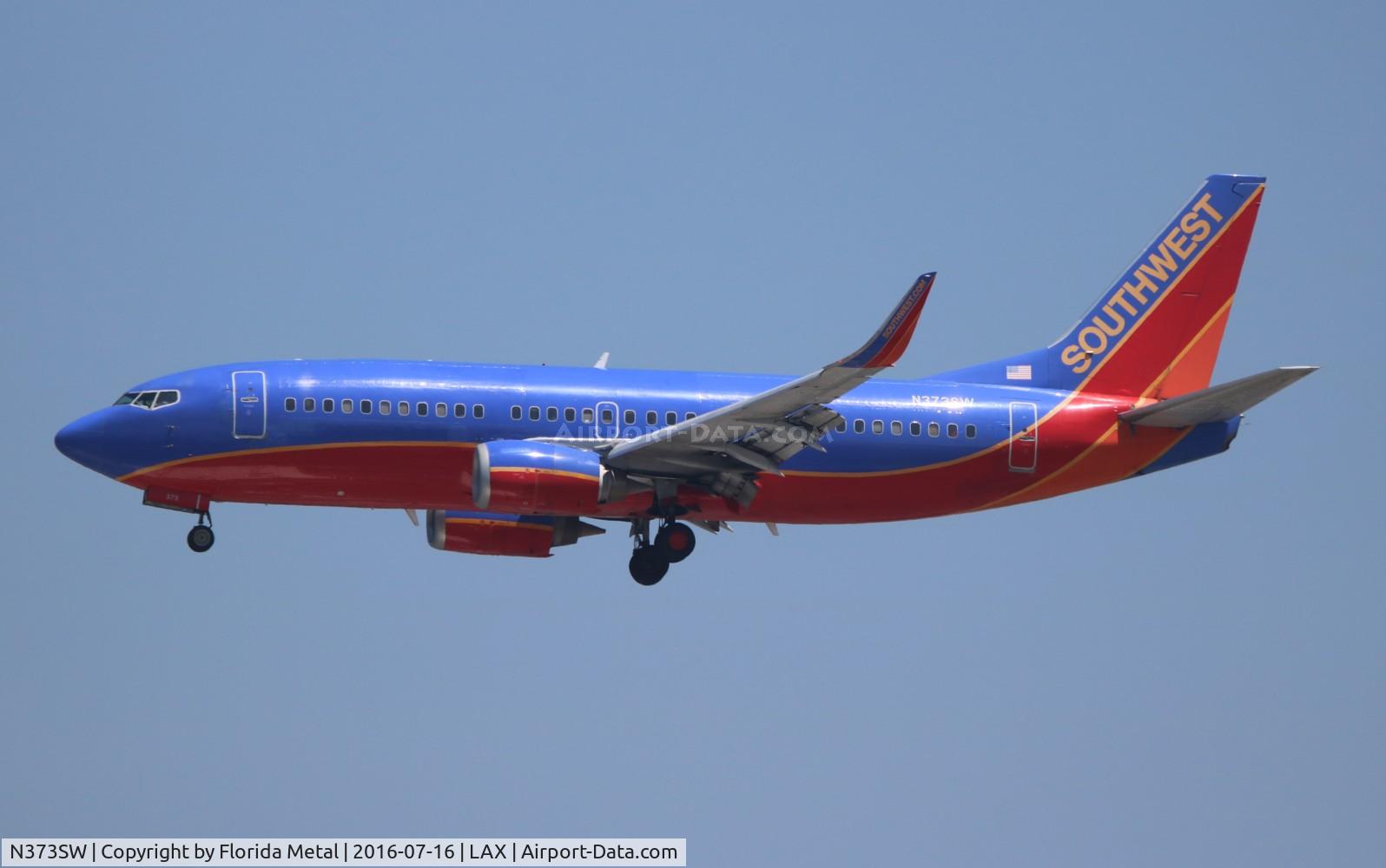N373SW, 1993 Boeing 737-3H4 C/N 26581, Southwest