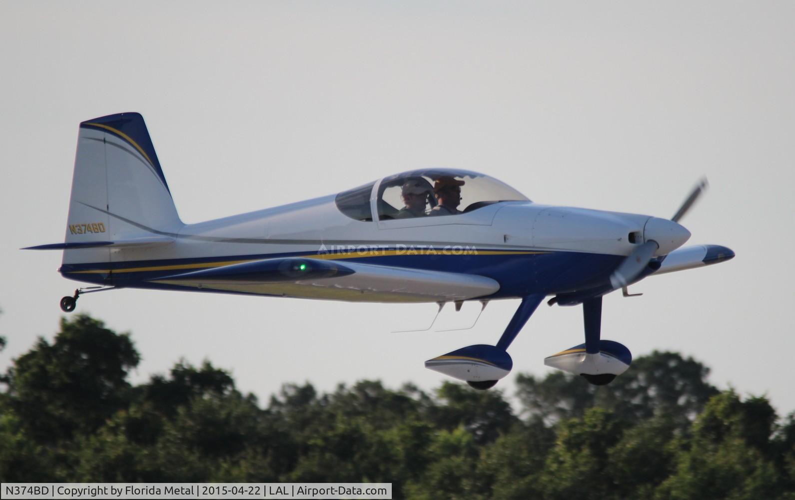 N374BD, 2007 Vans RV-7 C/N 71937, Vans RV-7