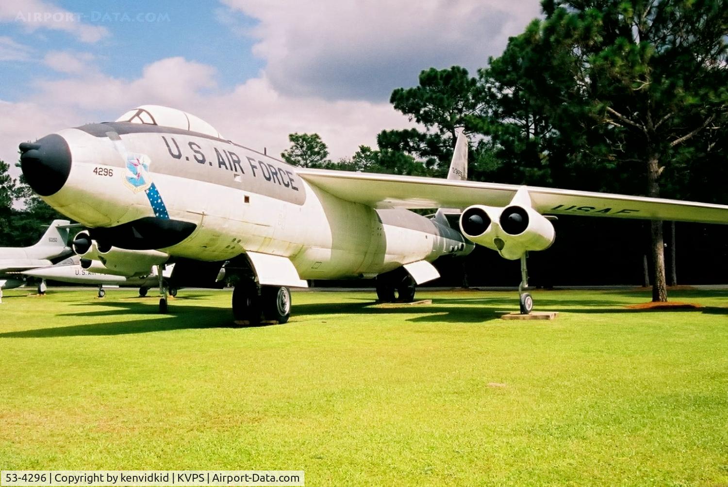 53-4296, 1953 Boeing RB-47H-1-BW Stratojet C/N 4501320, At the Eglin Memorial Air Park.