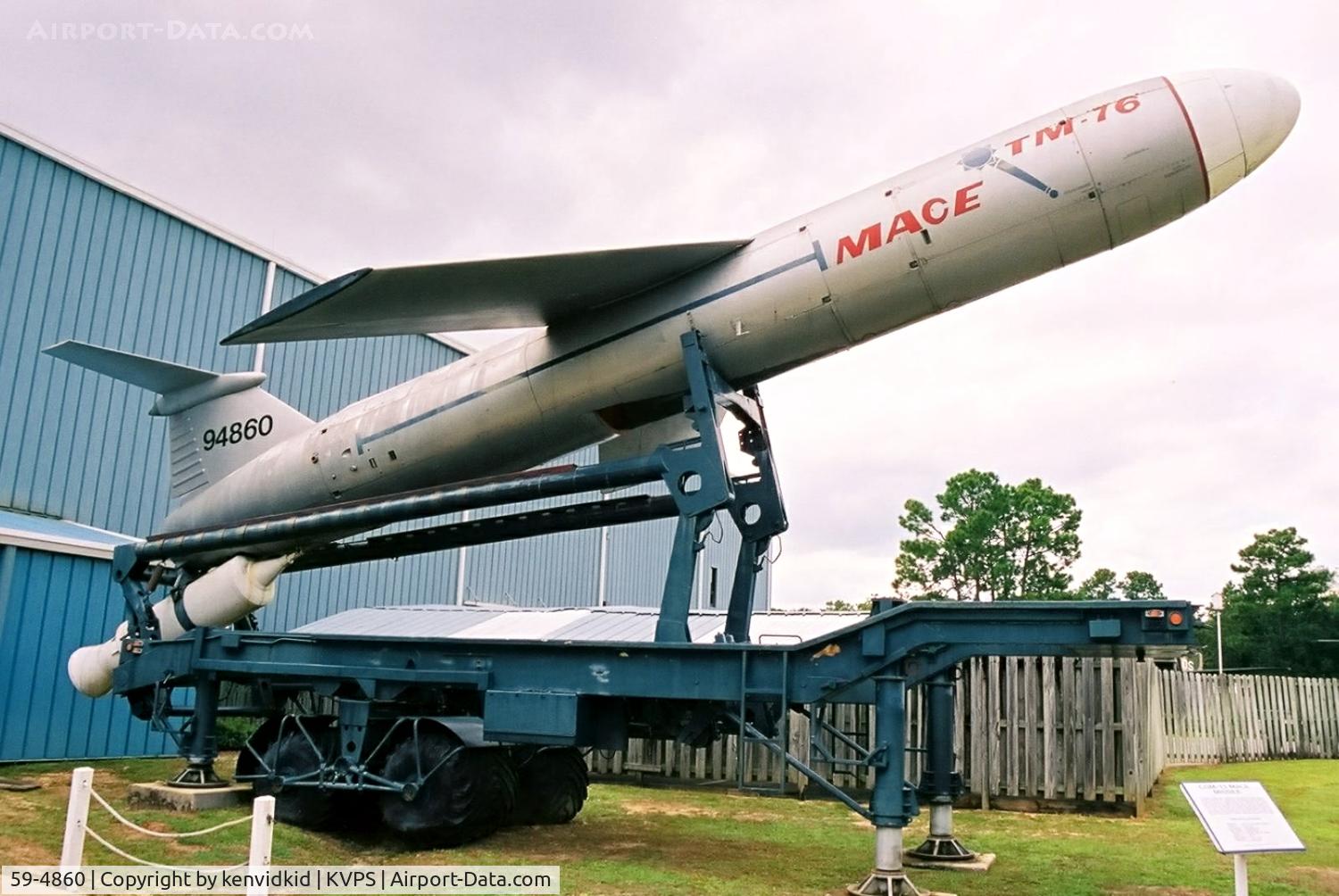 59-4860, 1959 Martin CGM-13 Mace C/N 59-4860, At the Eglin Memorial Air Park.