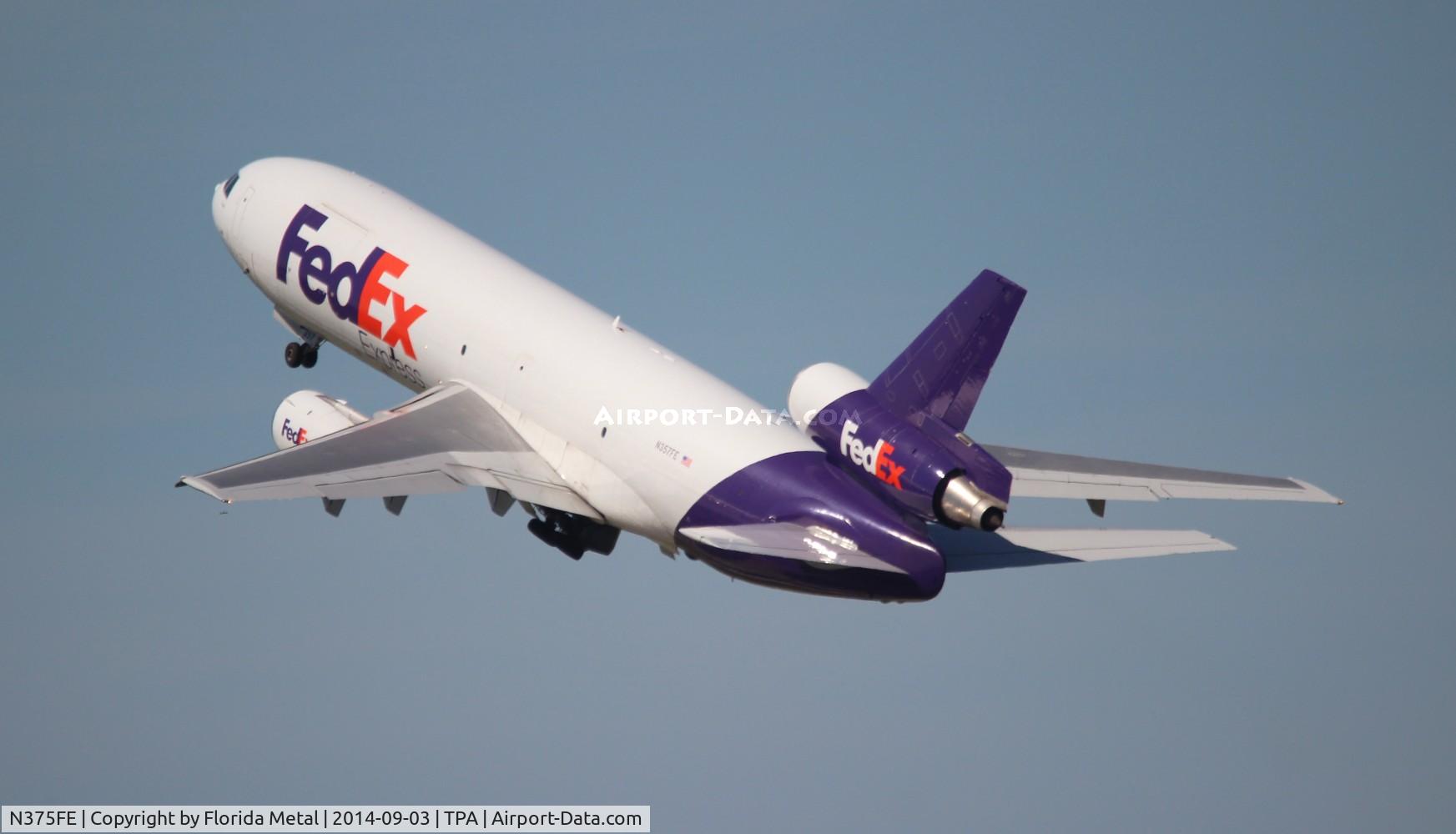 N375FE, 1972 McDonnell Douglas MD-10-10F C/N 46613, Fed Ex