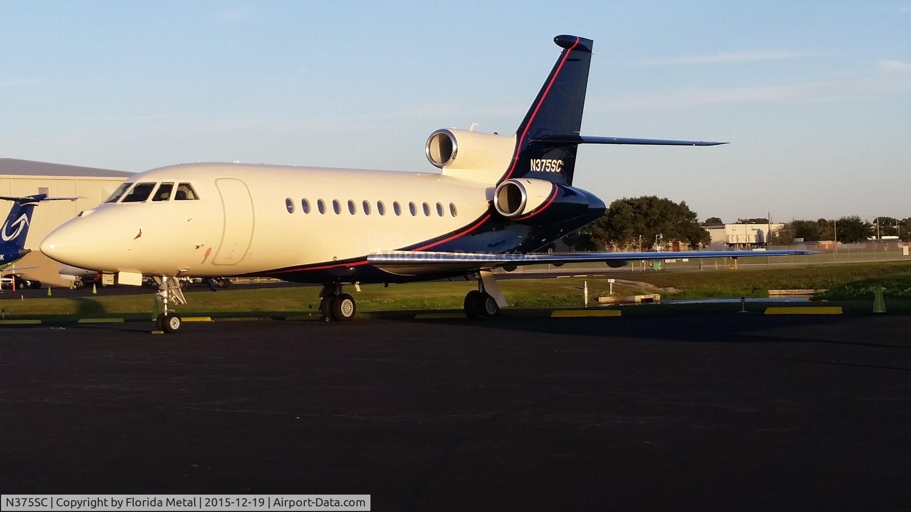 N375SC, 2008 Dassault Falcon 900EX C/N 215, Steelcase