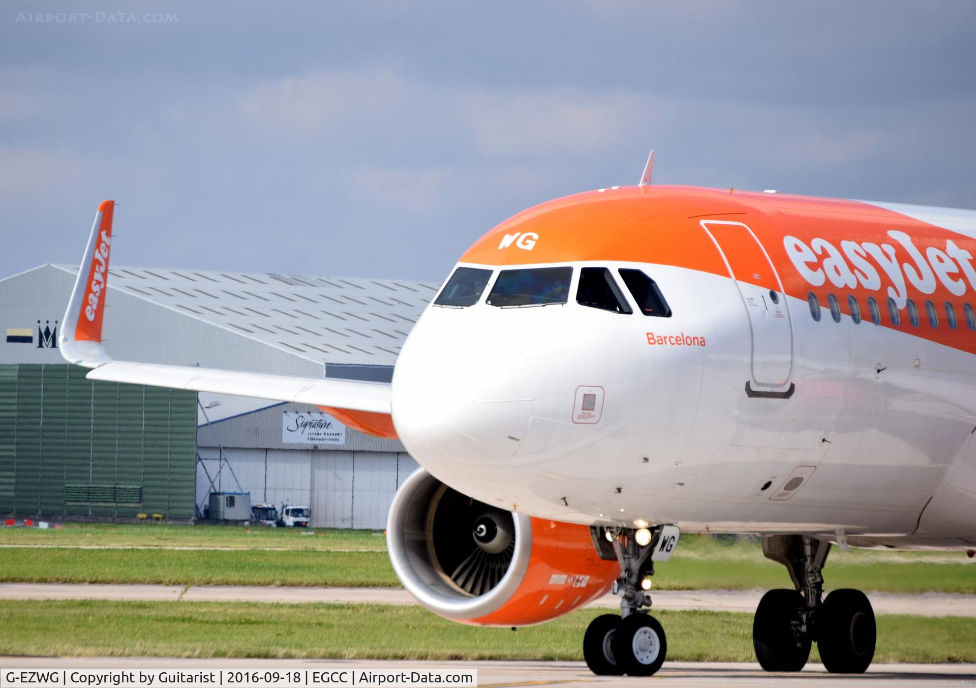 G-EZWG, 2012 Airbus A320-214 C/N 5318, At Mamchester