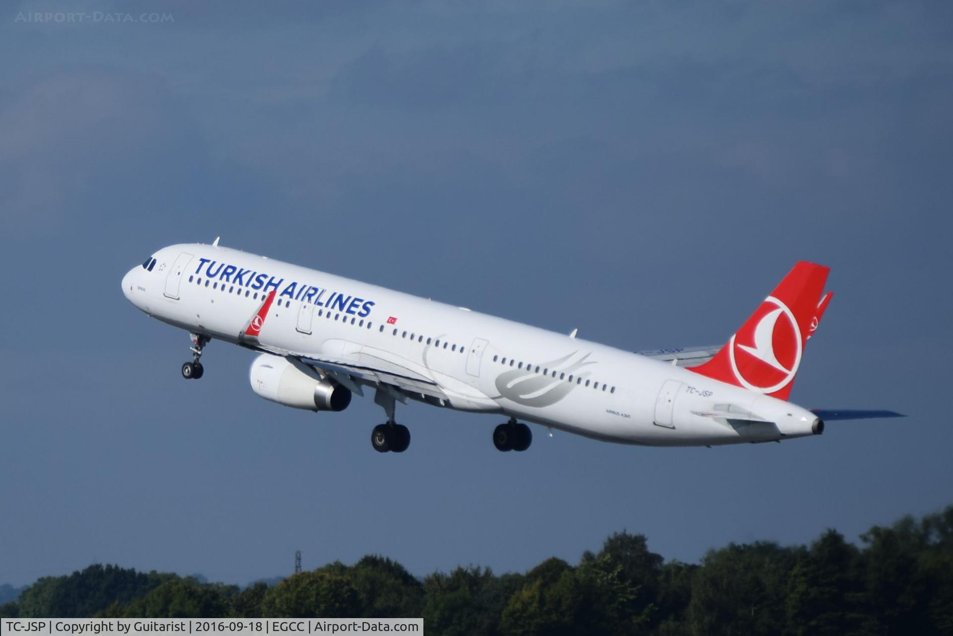 TC-JSP, 2015 Airbus A321-231 C/N 6599, At Manchester