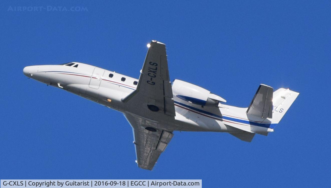G-CXLS, 2006 Cessna 560XL Citation XLS C/N 560-5613, At Manchester
